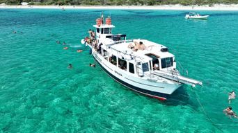 Colònia de Sant Jordi : tour en bateau de Es Trenc avec plongée en apnée