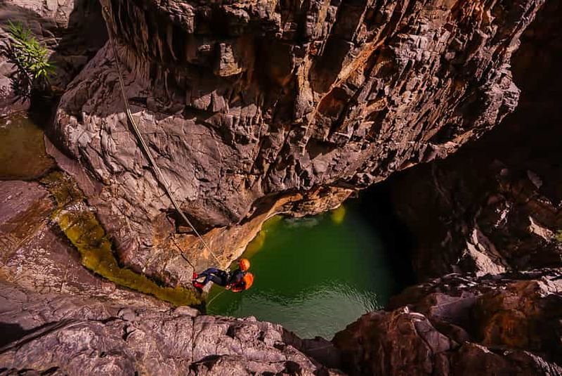 Tafraoute : aventure en canyoning