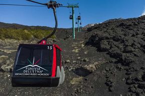 Mont Etna : Billets aller-retour pour le téléphérique et le bus 4x4