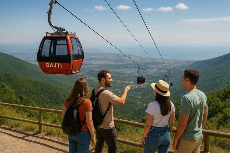 Depuis Tirana : la montagne Dajti, tous les jours