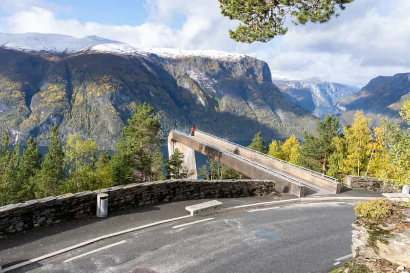 Flam : Spectaculaire excursion au point de vue de Stegastein avec navette