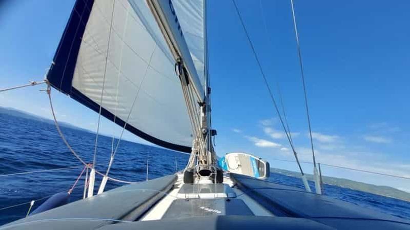 Excursion en voilier sur les célèbres plages de Mykonos avec déjeuner et transferts