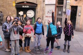 Barcelone : Barrio Gótico Dragon Tour pour les familles