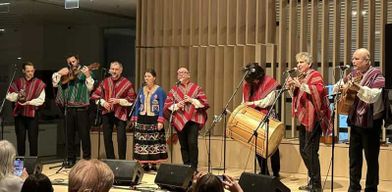 Budapest : célébration du carnaval au musée d'ethnographie