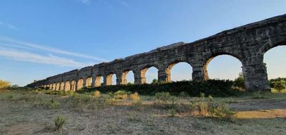 Rome : Course à pied dans le parc des Aqueducs