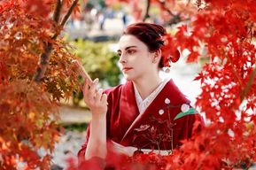 Kyoto Gion Kiyomizu-dera : séance photo en kimono, yukata et coiffure