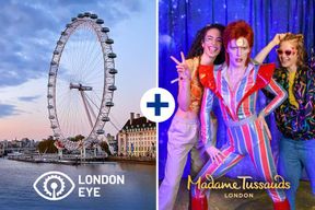 Londres : London Eye et billet combiné Madame Tussauds