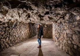 Budapest : Visite de la grotte du château de Buda