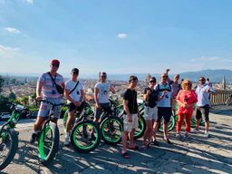 Florence : visite guidée à vélo électrique jusqu'à Piazzale Michelangelo