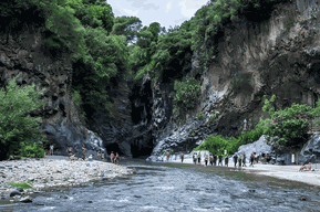 Sicile : visite d'une jounée de l'Etna et des gorges de l'Alcantara avec déjeuner
