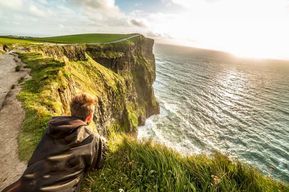 Dublin : Falaises de Moher, bord de l'Atlantique et ville de Galway
