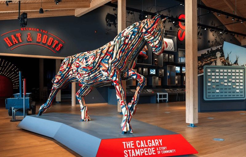 Calgary : Centre Sam Billet pour le musée du Stampede de Calgary
