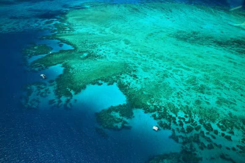 Cairns : vol panoramique au-dessus de la Grande Barrière de Corail