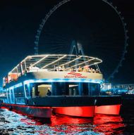 Dubaï : Croisière au coucher du soleil ou dîner-croisière avec musique live et open bar