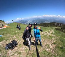 Vol en parapente depuis Cima Paganella Andalo