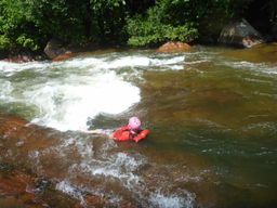 Depuis Taormine ou le port de Messine : Body Rafting + Déjeuner