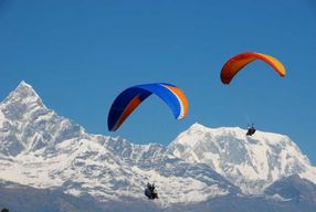 Pokhara : Voyage d'aventure en parapente avec photos et vidéos