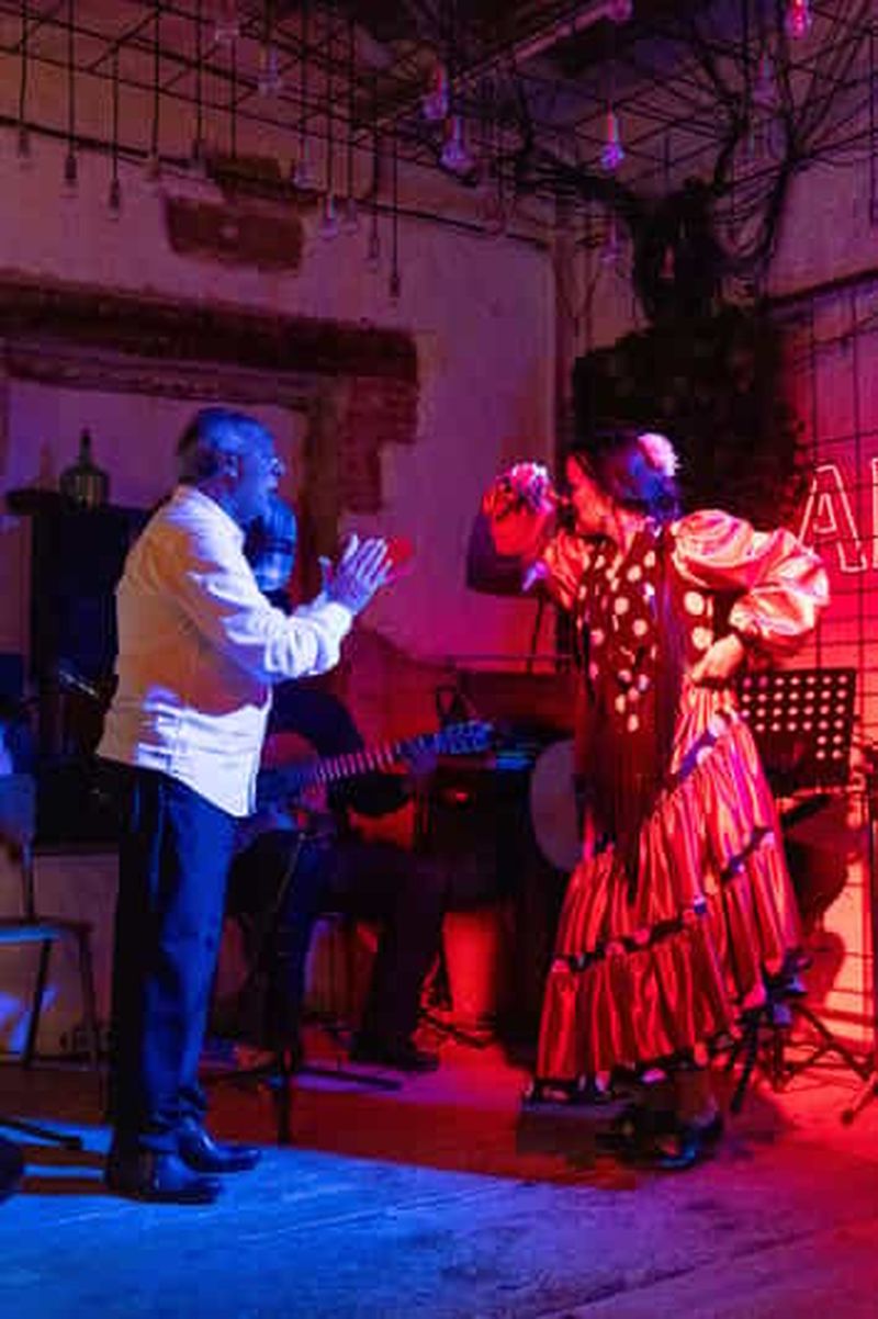 Alicante : spectacle de flamenco fusion et gastronomie au Blacky Bar