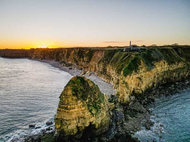 Depuis Bayeux : Visite d'Omaha Beach, du cimetière et de la Pointe du Hoc