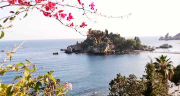 Depuis Catane : Circuit du Lotus blanc Taormine, Castelmola et Naxos