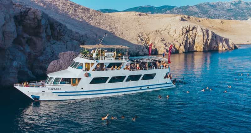 Zrće, île de Pag : Zrće Sunset Foam Party Boat - Festini
