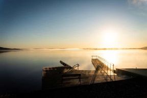 Laugarvatn : billet d'entrée pour les bains géothermiques de Laugarvatn Fontana