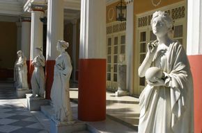 Île de Corfou : Visite de la vieille ville et du palais d'Achilleion en autocar