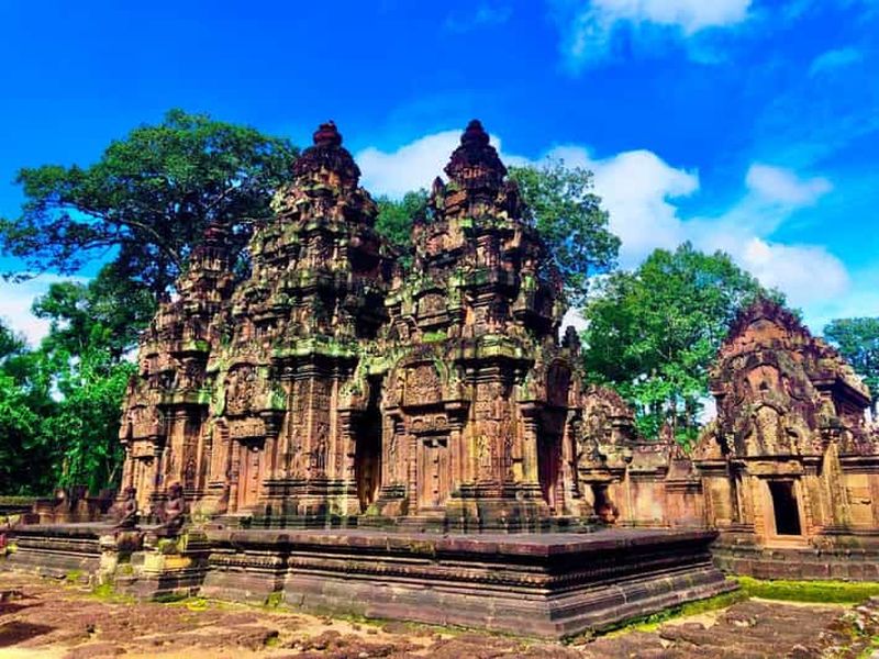 Excursion d'une journée à Banteay Srey, Beng Melea et la montagne Kulen