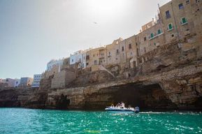 Polignano a Mare : sortie en bateau avec Prosecco et en-cas