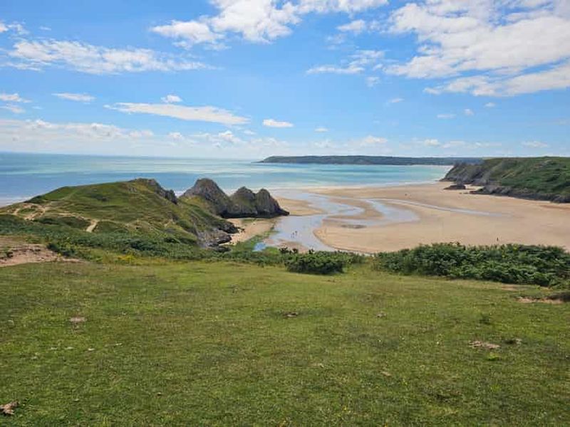 Promenade circulaire de la baie des trois falaises - Péninsule de Gower