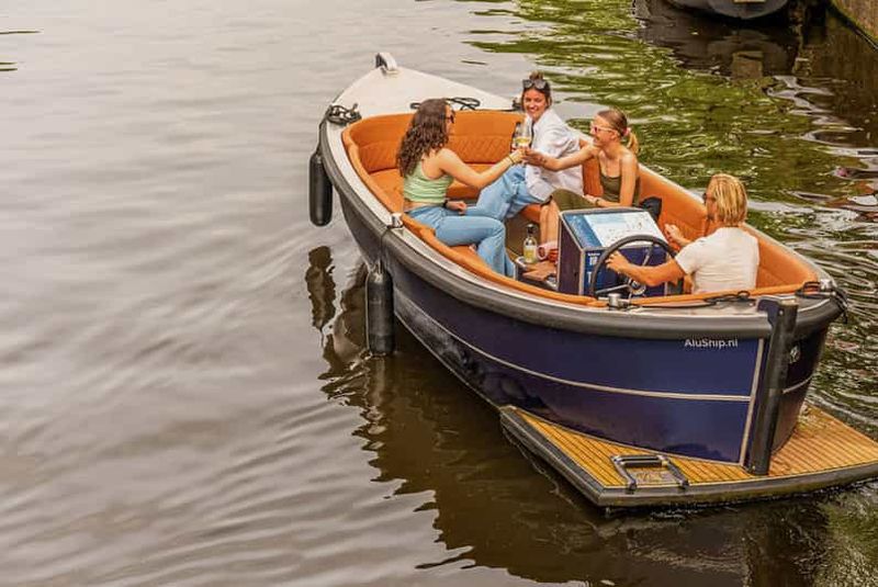 Haarlem : Location de bateaux privés dans le centre ville