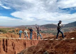 Marrakech : Tyrolienne dans les montagnes de l'Atlas et villages berbères