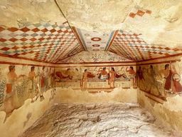 Excursion d'une journée à Rome : Tarquinia et Cerveteri, visite étrusque