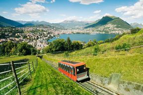 Lugano : 3 heures de visite du Monte San Salvatore avec funiculaire