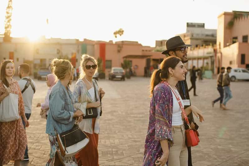 Marrakech : visite guidée du palais Bahia, des tombeaux saadiens et de la médina