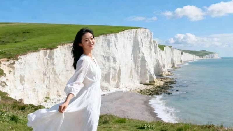 Londres : visite d'une journée des Seven Sisters, des falaises blanches et de Brighton