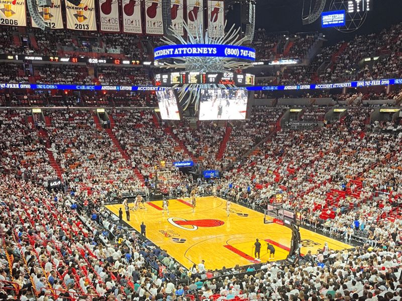 Miami : Billet pour un match de basket du Miami Heat au Kaseya Center