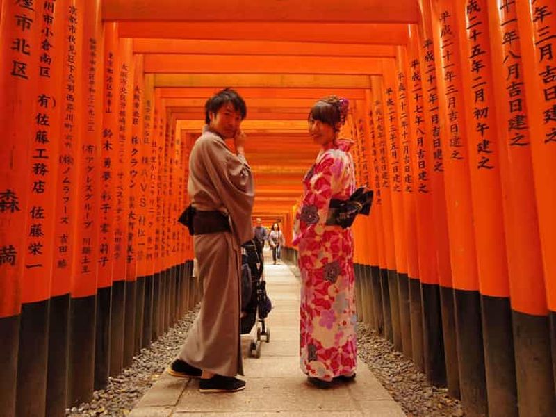 Kyoto : Arashiyama, Nara et sanctuaire de Fushimi Inari avec déjeuner