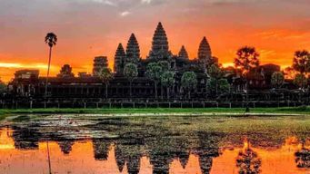 Siem Reap : Lever de soleil sur Angkor Wat et visite touristique d'une journée