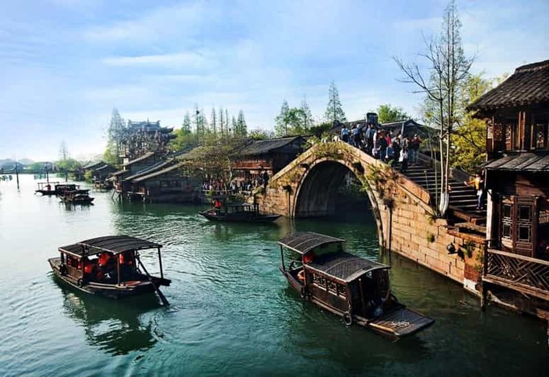 Shanghai : Visite privée de Zhujiajiao avec tour en bateau et jardin