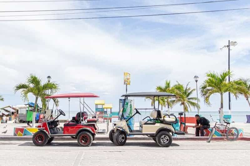 Ambergris Caye : Location de voiturette de golf avec assistance routière