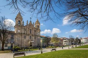 Braga : visite à pied privée avec thermes et cathédrale