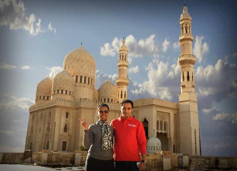 Depuis le port d'Alexandrie : Visite d'Alexandrie