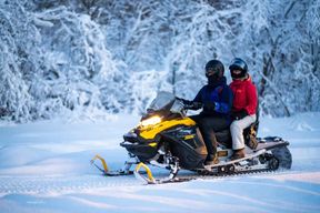 Tromsø : expérience locale en motoneige