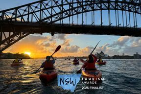 Sydney : Kayak au lever du soleil, Opéra et sous le Harbour Bridge