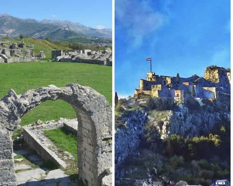 Depuis Split : Visite privée de Salona et de la forteresse de Klis