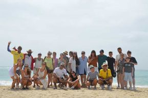 Depuis l'île de Sal : L'œil bleu, le lac salé, les requins citron et la Palmeira