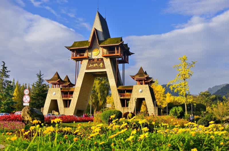 Visite privée du système d'irrigation de Dujiangyan et du mont Qingcheng