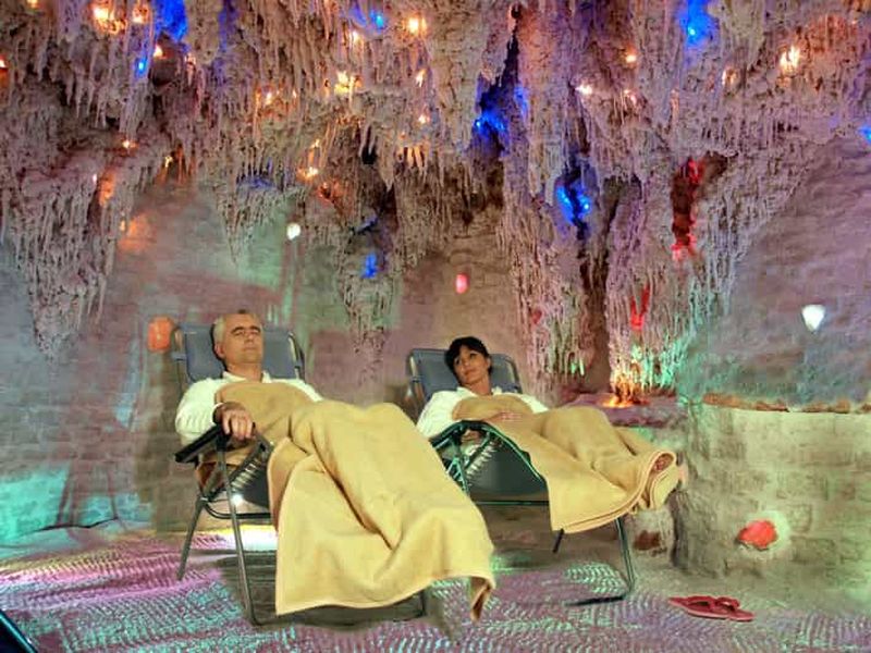 Budapest : Île Marguerite, traitement en grotte de sel 45 minutes