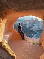 Cappadoce : Randonnée dans la vallée des roses au coucher du soleil
